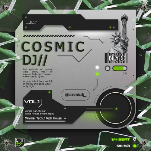 COSMIC DJ / MINIMAL TECH / TECH HOUSE vol1