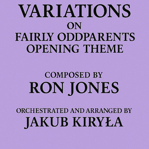Variations on Fairy Odd Parents opening theme