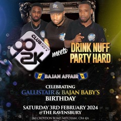 YOUNG ONES "LIVE" @ GALLISTAIR & BAJAN BABYS B DAY BASH