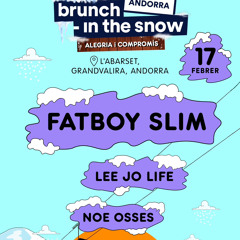Noe Osses Live Dj set @ Brunch in the Snow with Fatboy Slim - Parte 1 - Relaxing mood