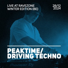 LIVE AT RAVEZONE WINTER EDITION 2024 l DRIVING TECHNO
