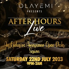 Muva T at AFTER HOURS LIVE July XX23