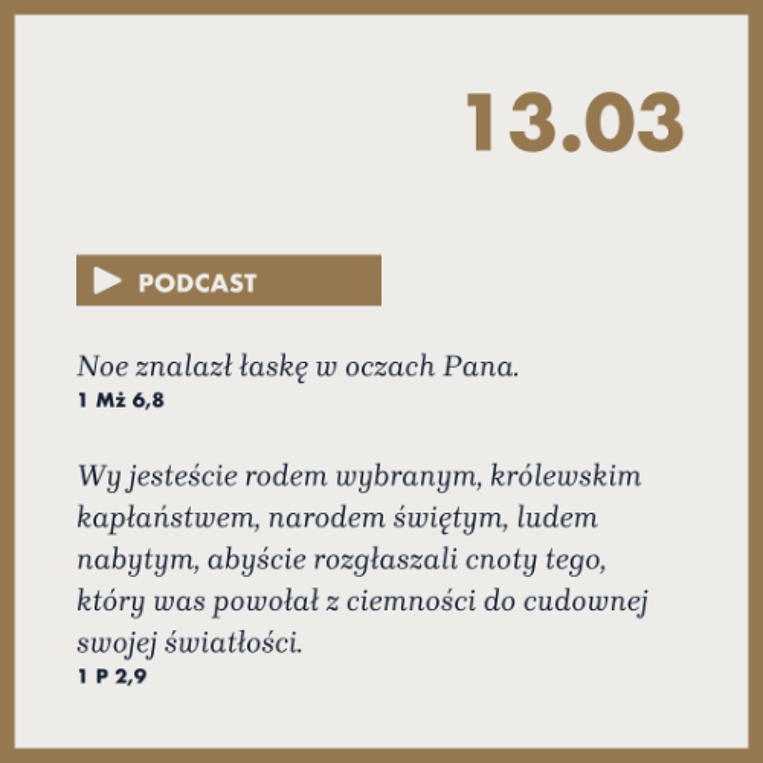 Poranek ze Słowem na 13 marca 2025 episode artwork