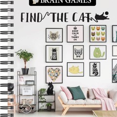 Ebook Dowload Brain Games - Find the Cat: Track Down Cute Cats and Adorable