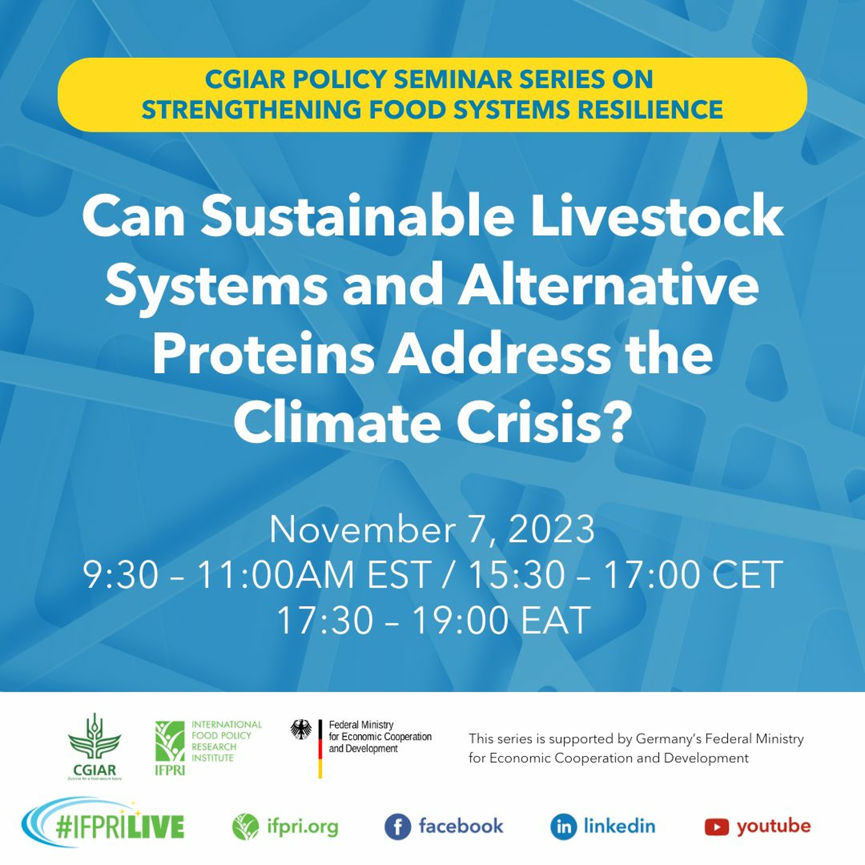Can Sustainable Livestock Systems and Alternative Proteins Address the Climate Crisis? episode artwork