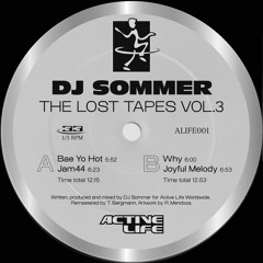 DJ SOMMER - THE LOST TAPES VOL. 3 - ALIFE001