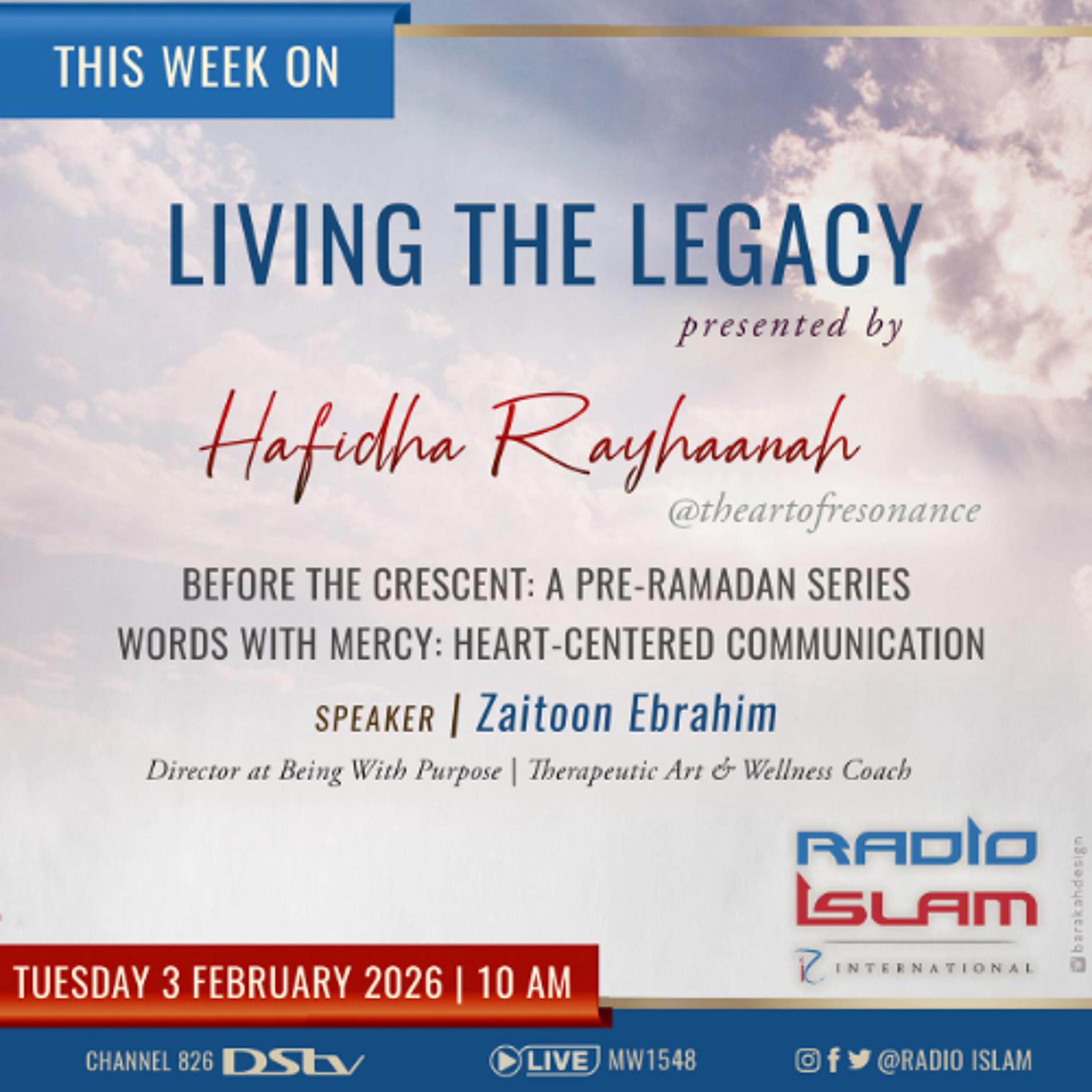 Words with Mercy: Heart Centered Communication:Zaitoon Ebrahim