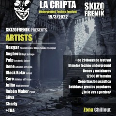 2022-03. PULP - SKIZOFRENIK - LA CRIPTA IV - 133.BPM