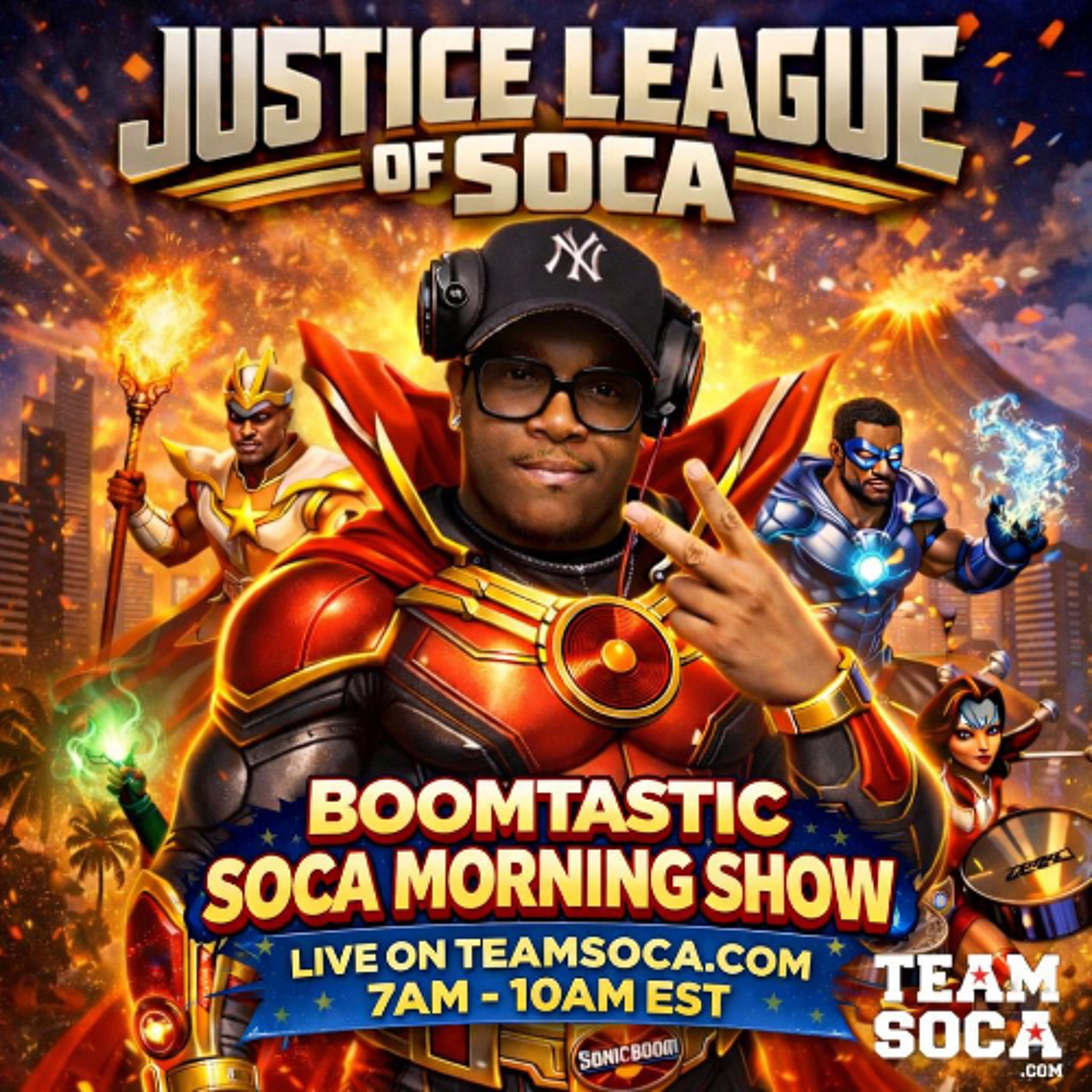 I AM SONICBOOM | THE SOCA MIXOLOGIST