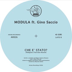B - Modula Feat. Gino Saccio - Che E' Stato? (Pellegrino I Feel Glow Rework)