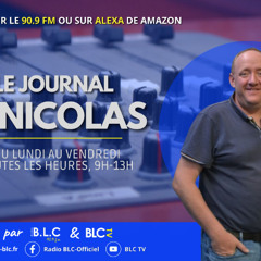 Le Journal De Radio BLC Par Nicolas - 07 Janvier 2026