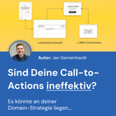 Blogbeitrag Effektive CTAs mit der richtigen Domain Strategie
