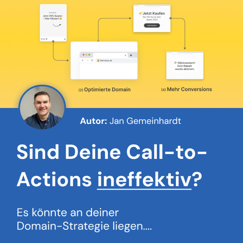 Blogbeitrag Effektive CTAs mit der richtigen Domain Strategie