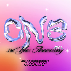 Ons.atl 3 Year Anniversary Live Set By DJ Sight4soreeyes @ Closette