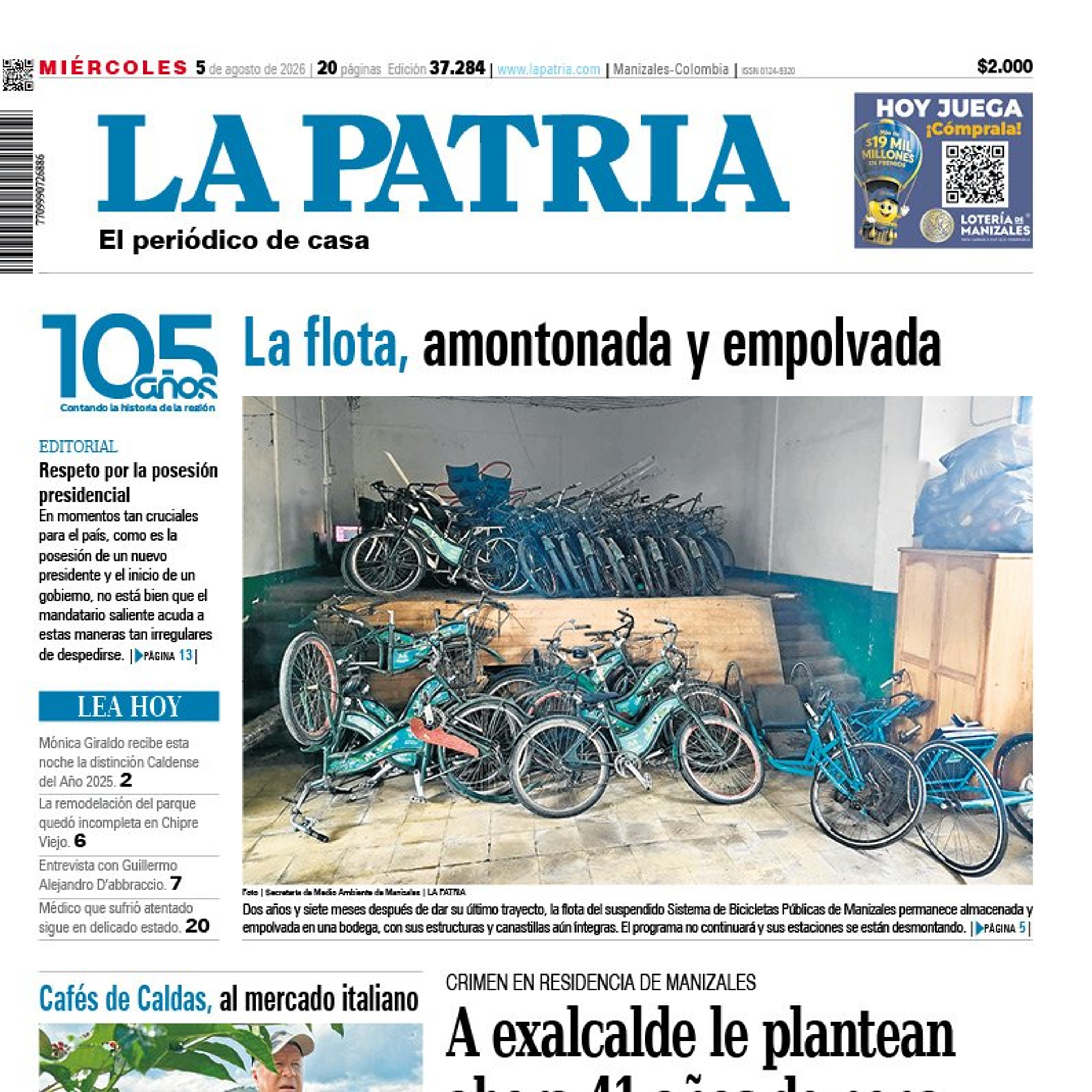 1. Titulares del informativo de la mañana - 5 de agosto episode artwork