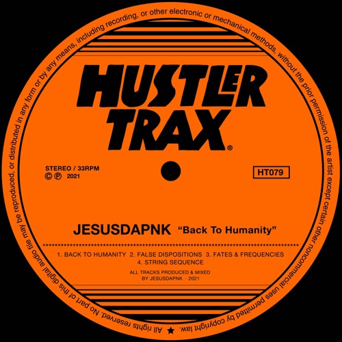 [HT079] Jesusdapnk - Back To Humanity EP