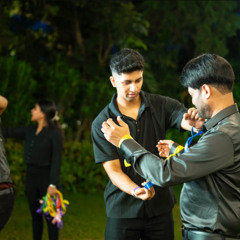 New Year Celebration in Company