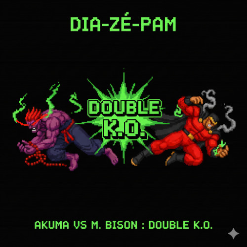 Akuma VS M.Bison : DOUBLE K.O.
