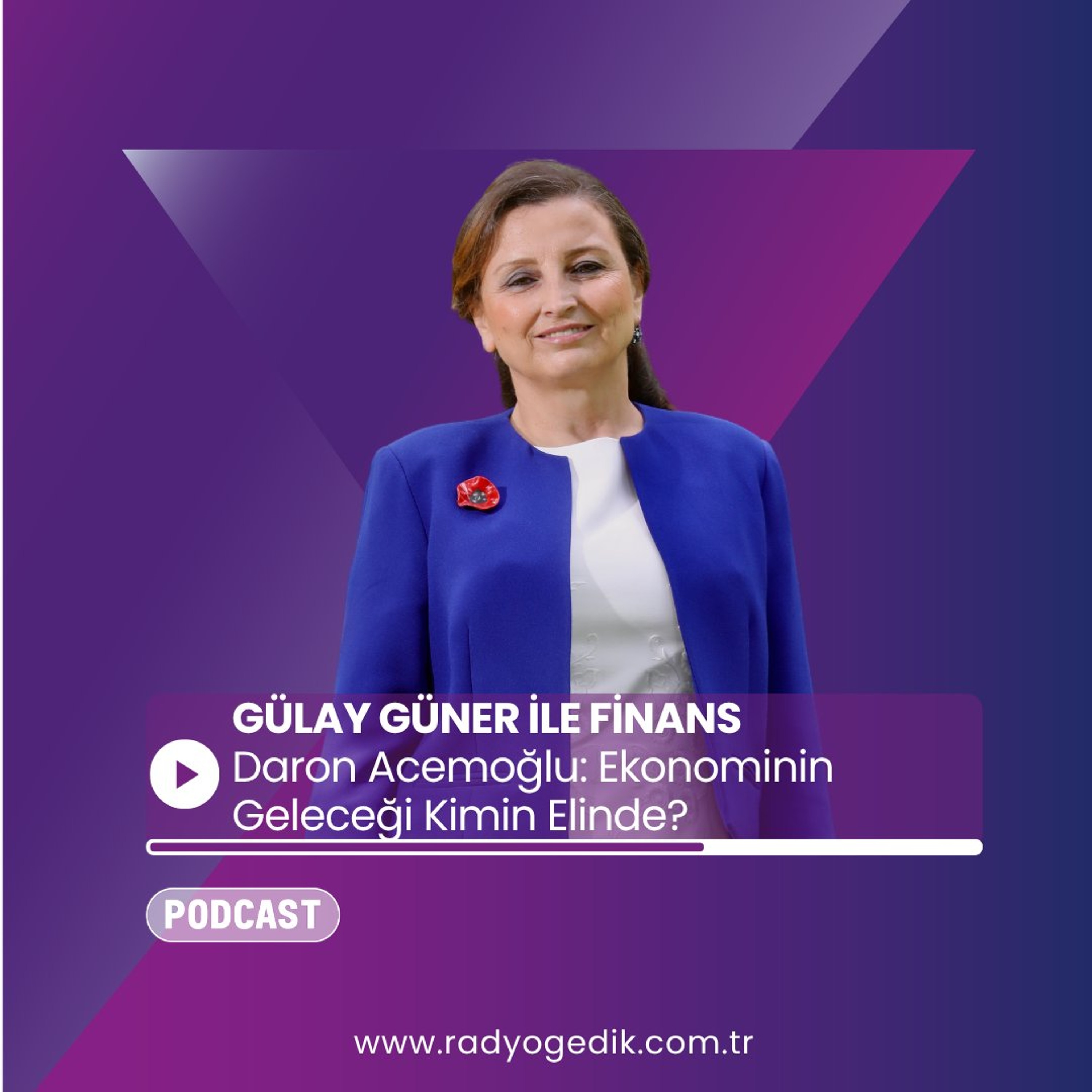 GÜLAY GÜNERLE FİNANS - Daron Acemoğlu: Ekonominin Geleceği Kimin Elinde? episode artwork