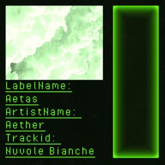 AETHER - Nuvole Bianche (Techno Edit)