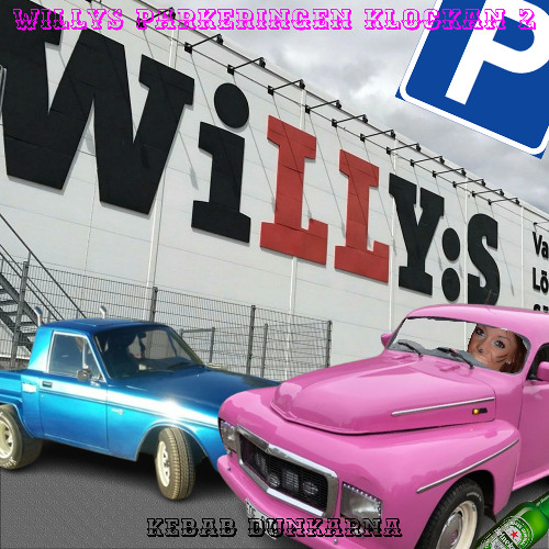 Willysparkeringen klockan 2