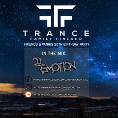 Remotion LIVE @ Trance Family Finland Friends & Vanhis 30th Birthday party 11.3.2022 UG