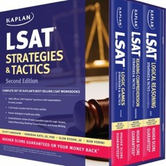 Access EBOOK 🖍️ Kaplan LSAT Strategies & Tactics Boxed Set (Kaplan Test Prep) by  Ka