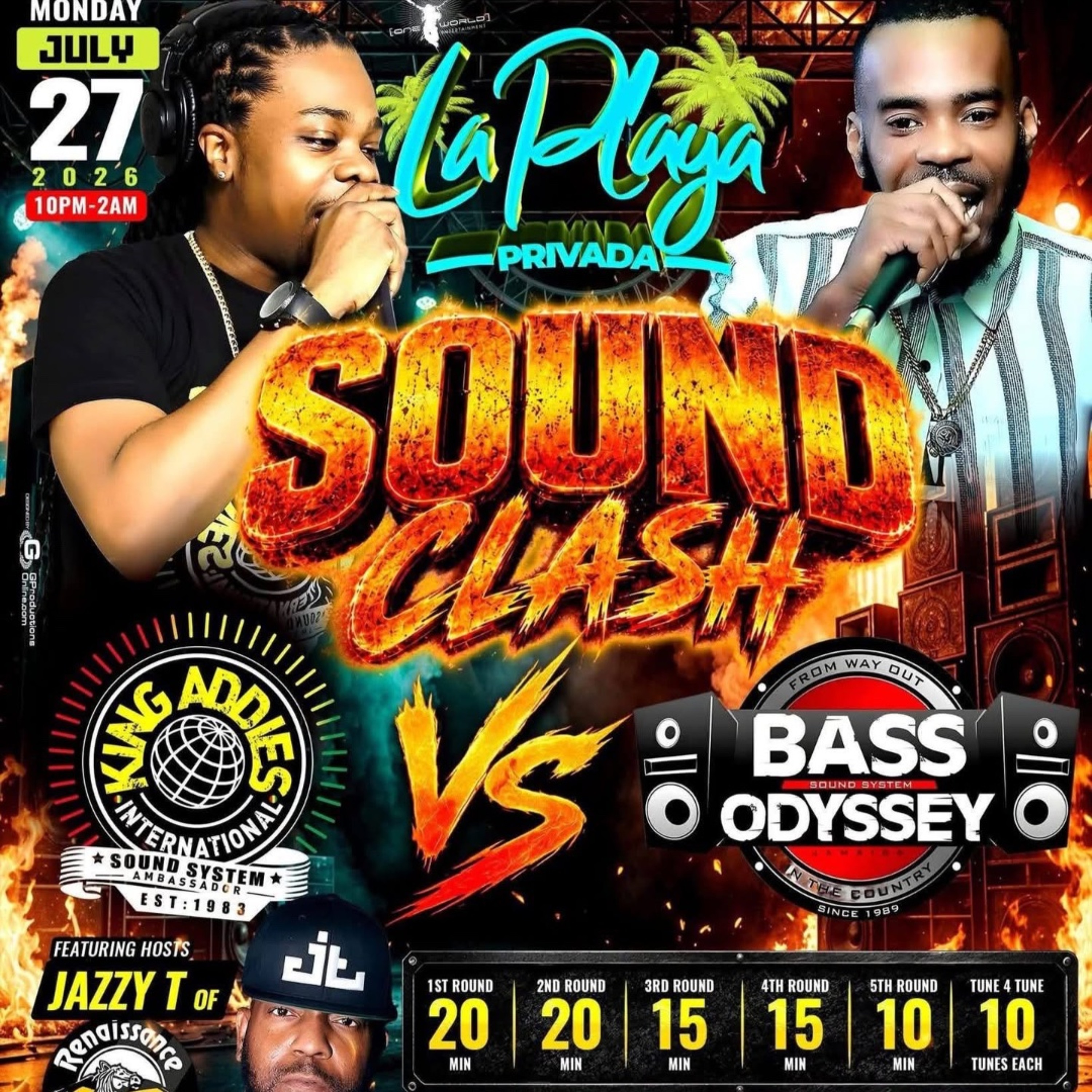 LA PLAYA PRIVADA SOUND CLASH KING ADDIES VS BASS ODYSSEY episode artwork