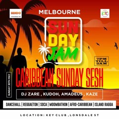 Sunday Jam vibe in Melbourne by Dj Kudoh - Caribbean Vibe