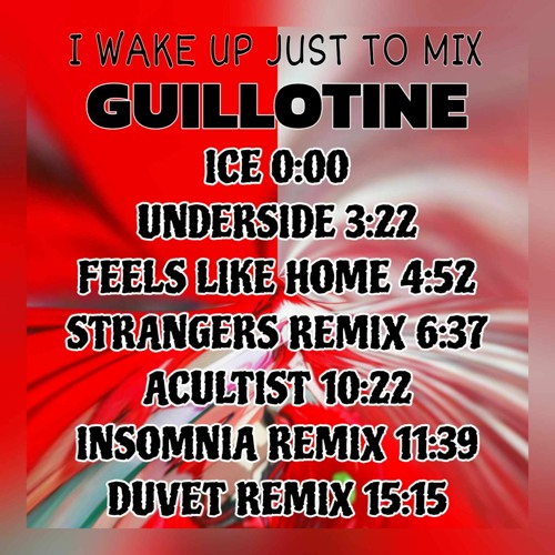 I WAKE UP JUST TO MIX (Guillotine EDM mix)