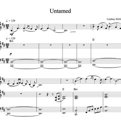 Untamed Piano Accompaniment Sample