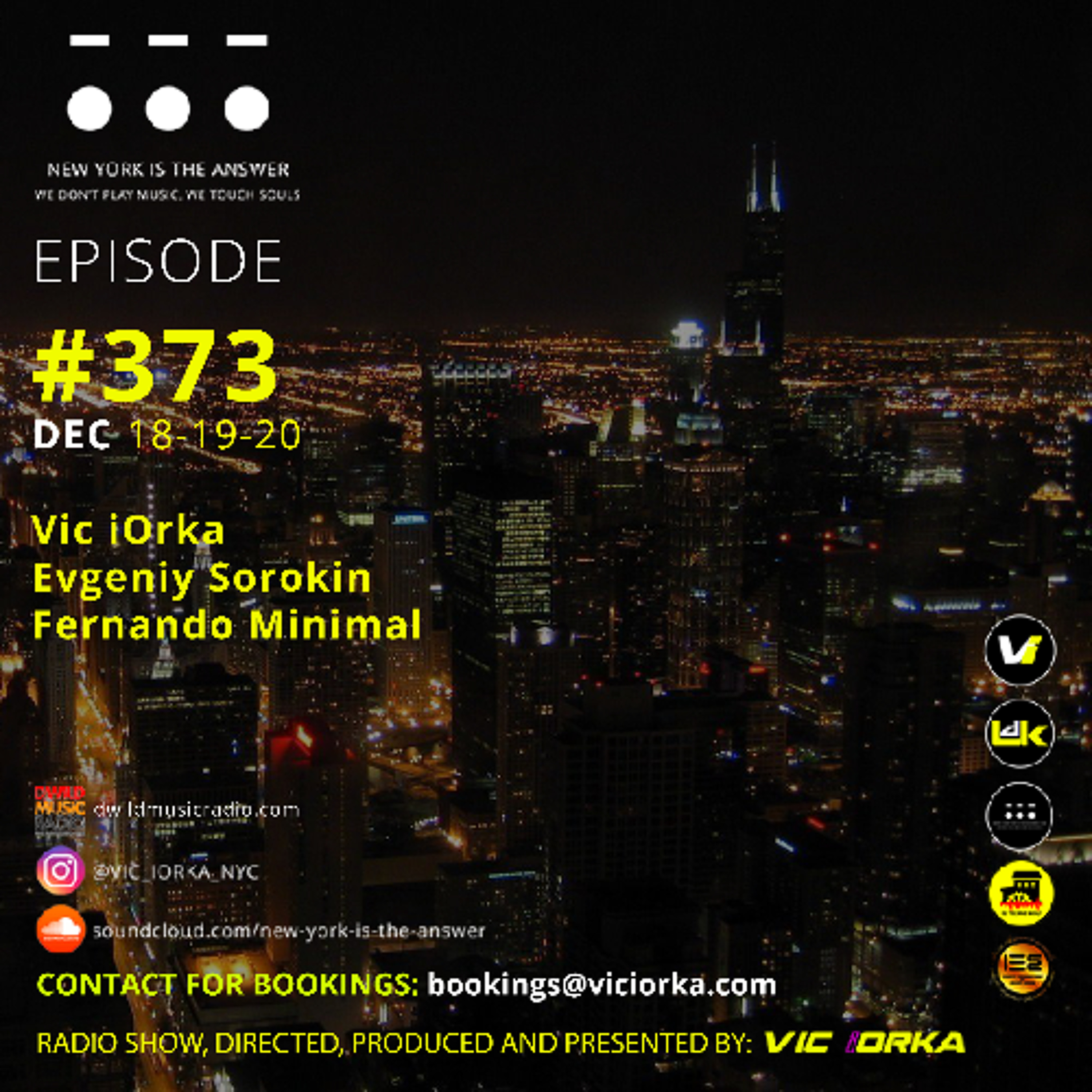 NYITA - S8 - E373 - VIC IORKA - EVGENIY SOROKIN - FERNANDO MINIMAL episode artwork