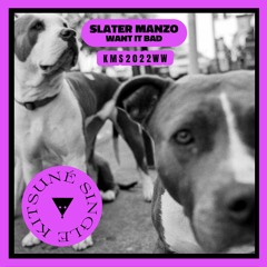 Slater Manzo - Want It Bad | Kitsuné Musique