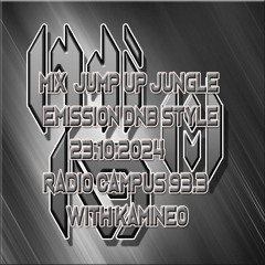 Mix Jump up Jungle émission DNB Style radio campus 23.10.2024 with kamineo