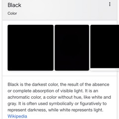 black