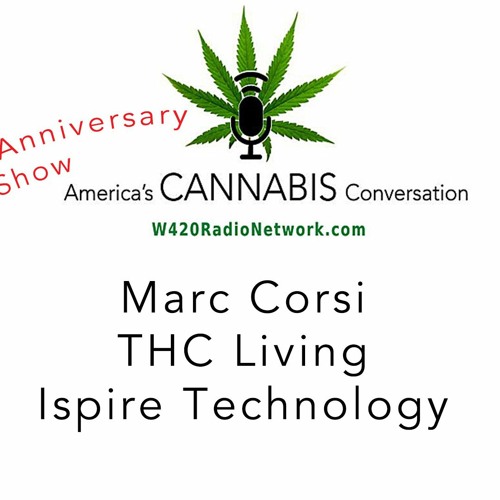 S3.E10. 3rd Anniversary Special! Marc Corsi. THC Living. Ispire Technology.