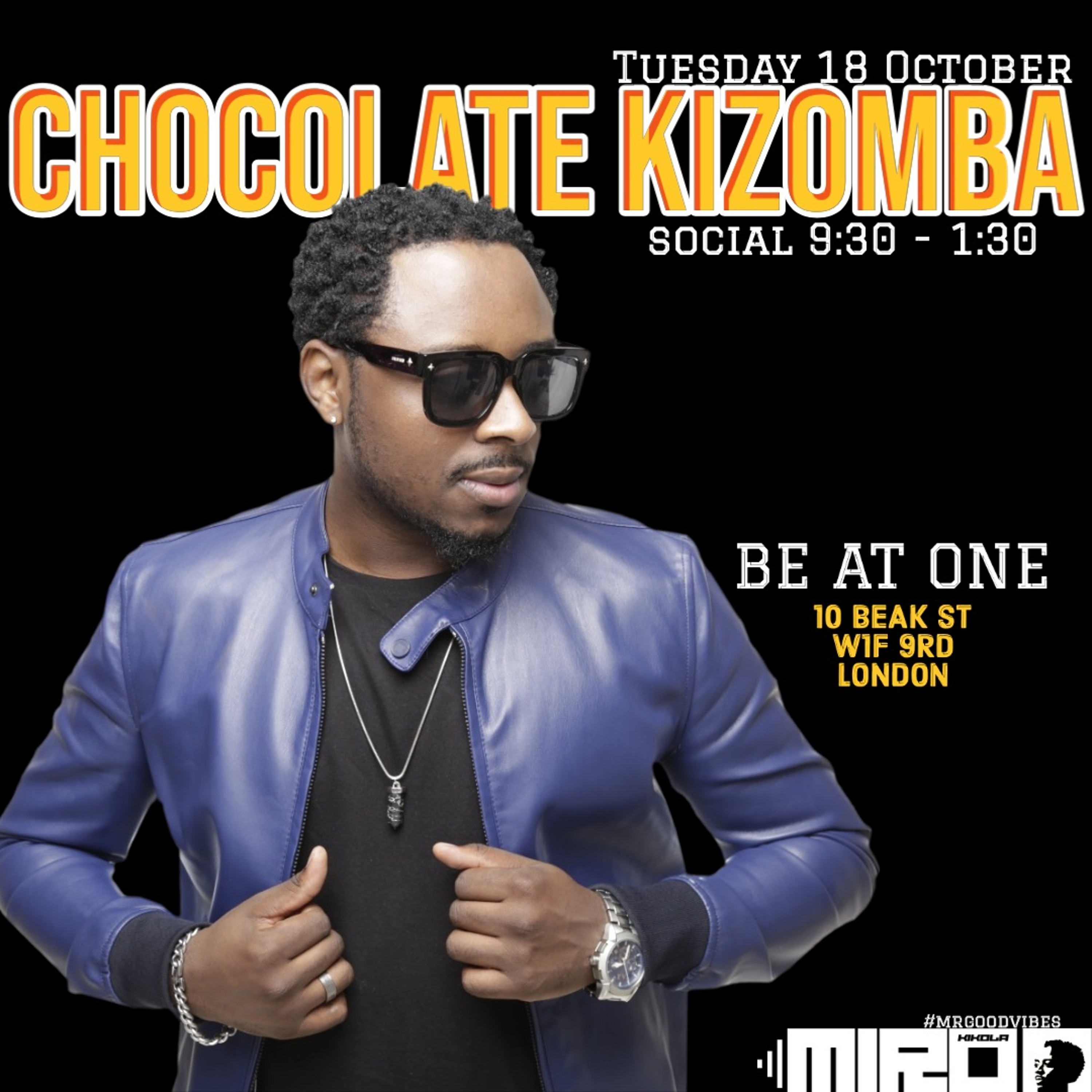 DJ MIRO KIKOLA - CHOCOLATE KIZOMBA TUE 18TH OCT #2K22 episode artwork