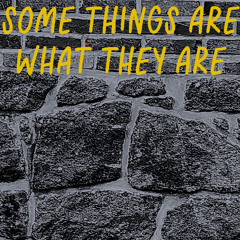 Some Things Are What They Are
