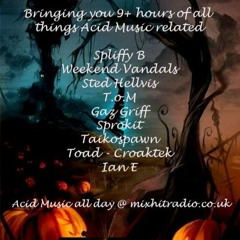Sted Hellvis - Acid Assault Oct 21 Banging Techno & Acid