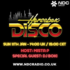 Mista P and special guest Dj Boki - Horsebox Disco 11.01.26