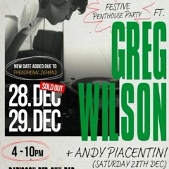 Melting Pot 28 December 24 warm up set for John Morales and Greg Wilson