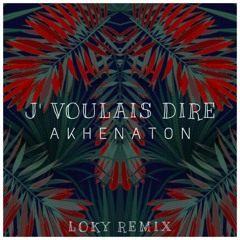 J'voulais dire - Akhenaton (Loky Remix)