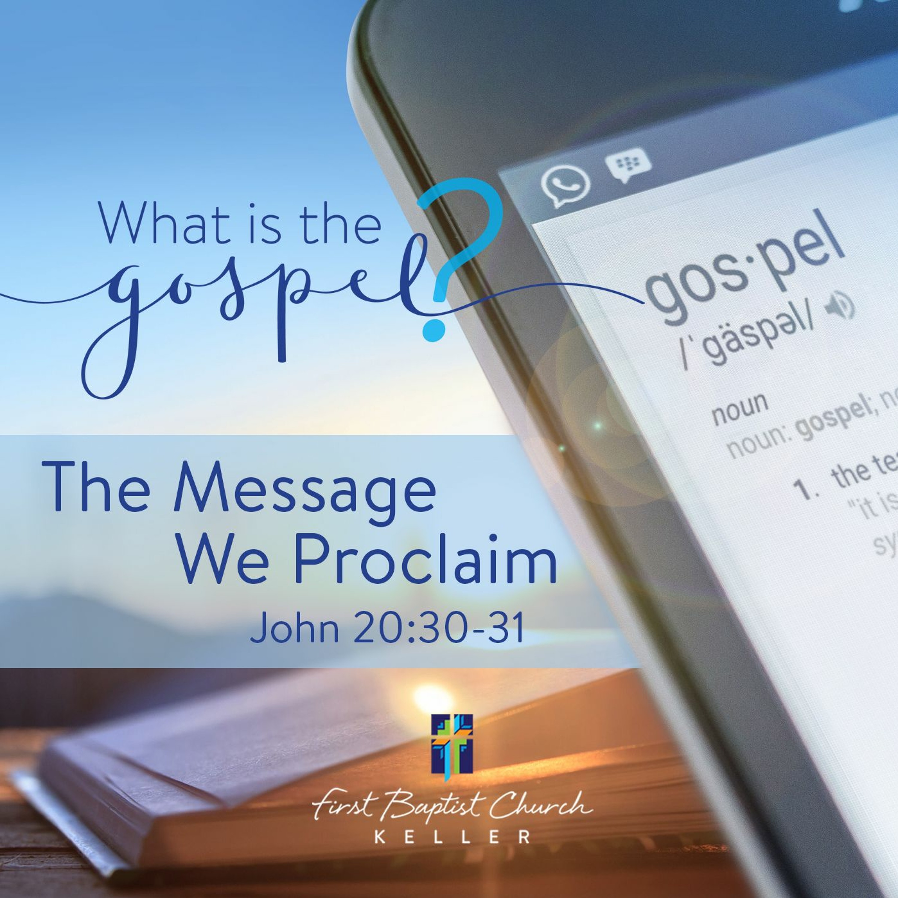 The Message We Proclaim 05 - 01 - 22 episode artwork