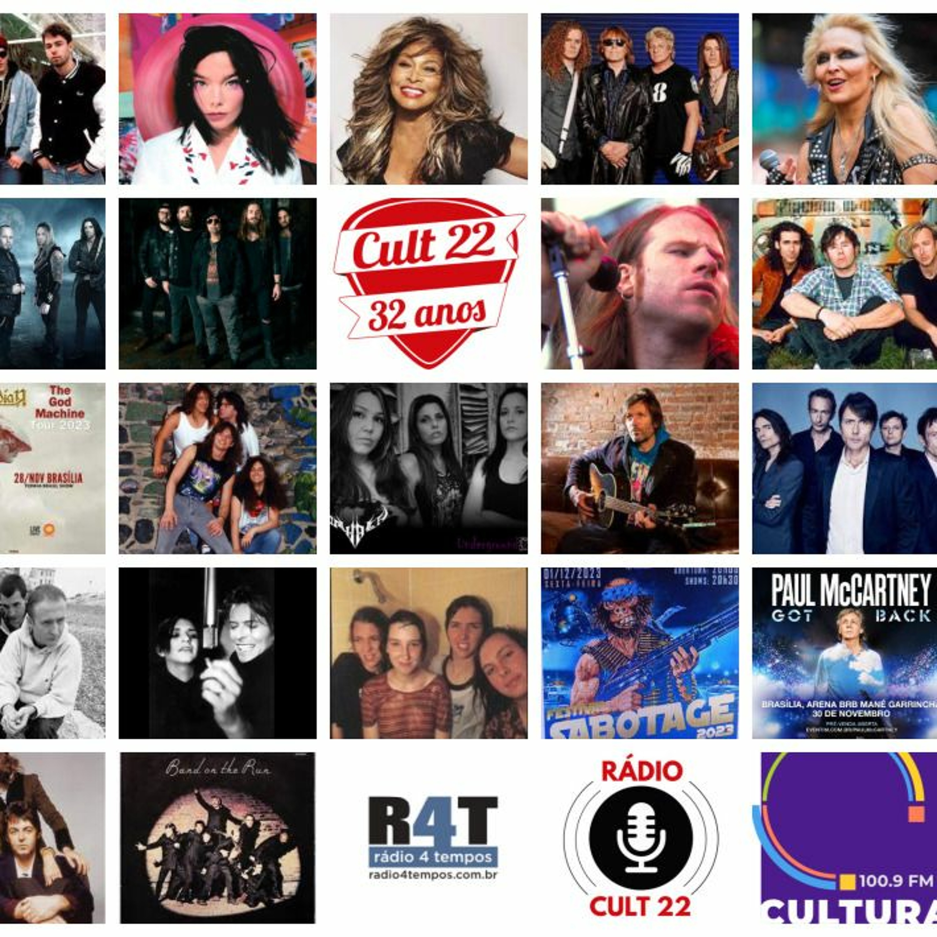 Cult 22 - Rock e Pop sem discriminação