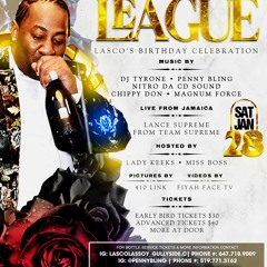 LEAGUE - TYRONE/PENNY BLING/NITRO/CHIPPY/MAGNUM FORCE/TEAM SUPREME @ROYAL PALM, BRAMPTON 1/23/23