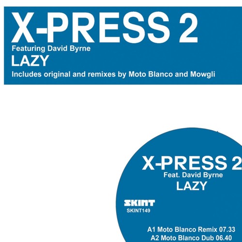 Lazy (feat. David Byrne) [Moto Blanco Mix]