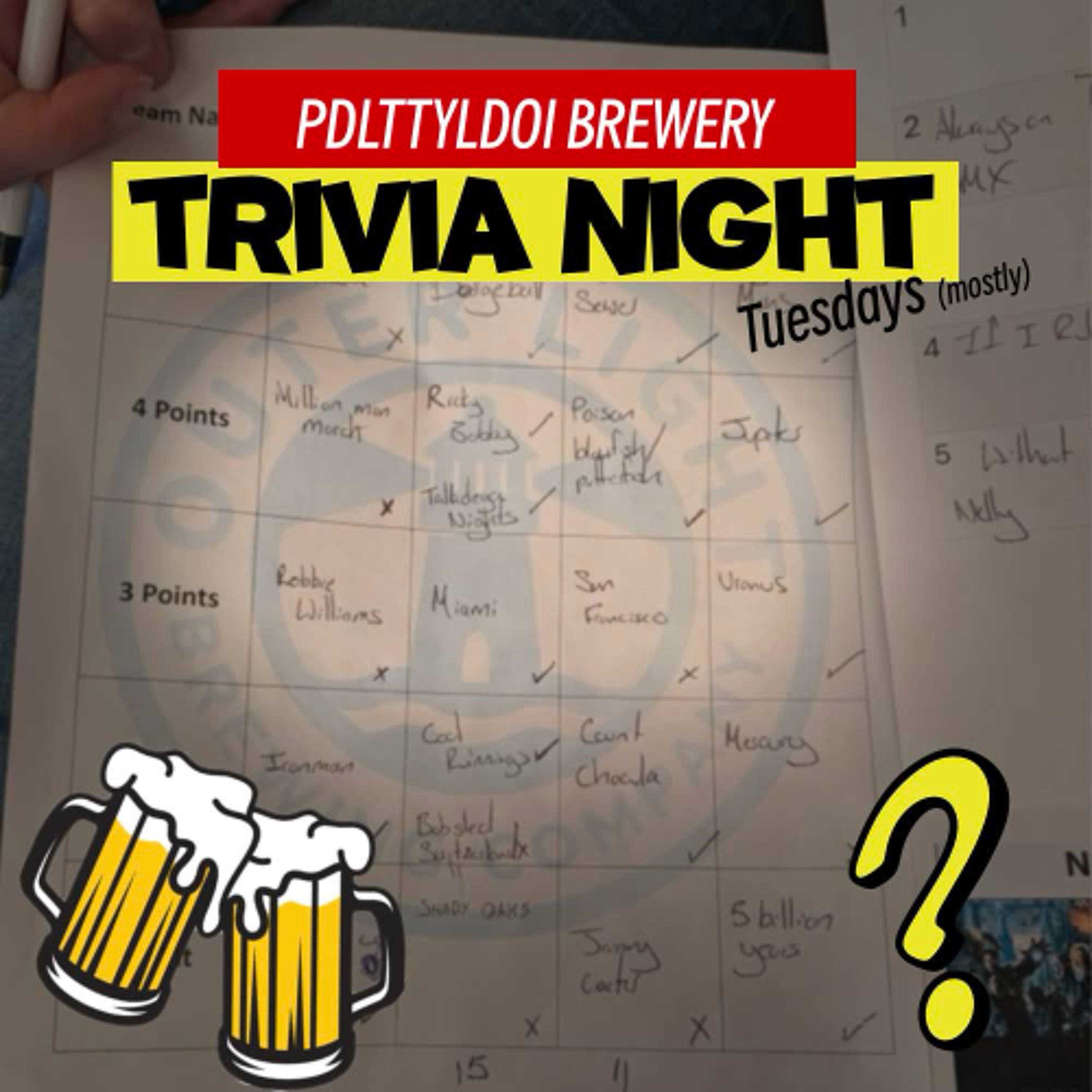 Please Don't Listen Episode 358- Bar Trivia