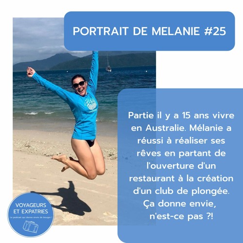 Portrait #25 - Un rêve de plongée en Australie avec Mélanie
