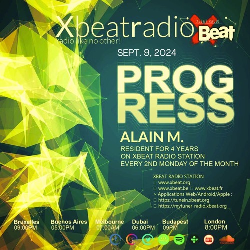X Beat Radio - Alain M. - Progress - 2024-09-09