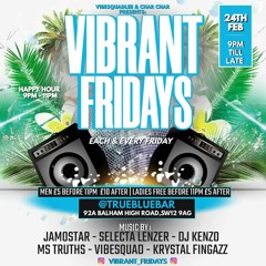 Vibrant Friday Party Mix - Miss Truths